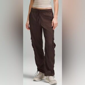 Lululemon Athletica Brown Dance Studio Relaxed-Fit Mid-Rise Cargo Pants
